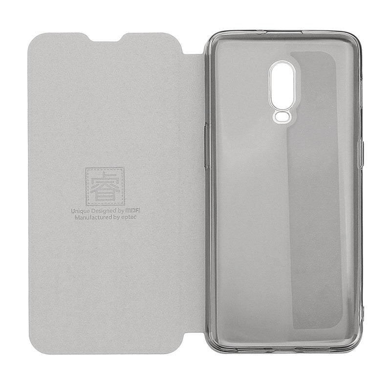 Mofi Flip Shockproof PU Leather + Soft TPU Full Body Protective Case for OnePlus 6T