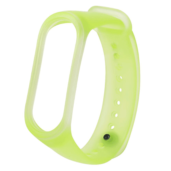 Bakeey Jelly Translucent Colorful TPE Watch Band Strap Replacement for Xiaomi Miband 3