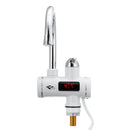 3000W Electric Heating Water Tap Temperature Display Hot Water Heater Faucet Home Bathroom