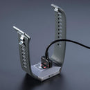 KALOAD 1m/3.28ft ABS Smart Watch USB Magnetic Charging Cable Wire Charger For Fitbit Ionic