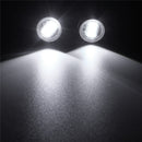 Pair 3W LED Eagle Eye Lamp Car Up Reverse Lamp Daytime Running Light DRL 3 Led