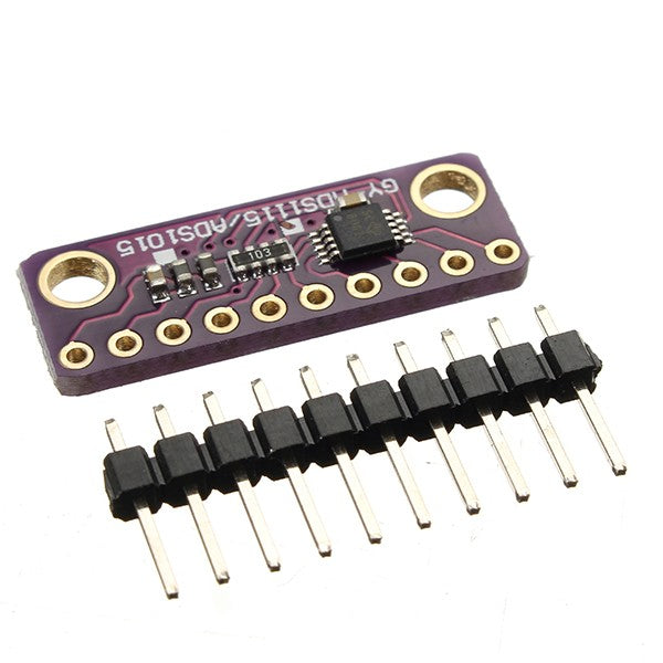 5Pcs I2C ADS1115 16 Bit ADC 4 Channel Module With Programmable Gain Amplifier For  RPi