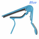 Acoustic Electric Guitar Metal Quick Release Change Trigger Tune Key Capo Clamp