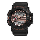 SANDA 599 Luminous Display Candar Stopwatch Men Fashion Sport Watch Dual Disaplay Digital Watch