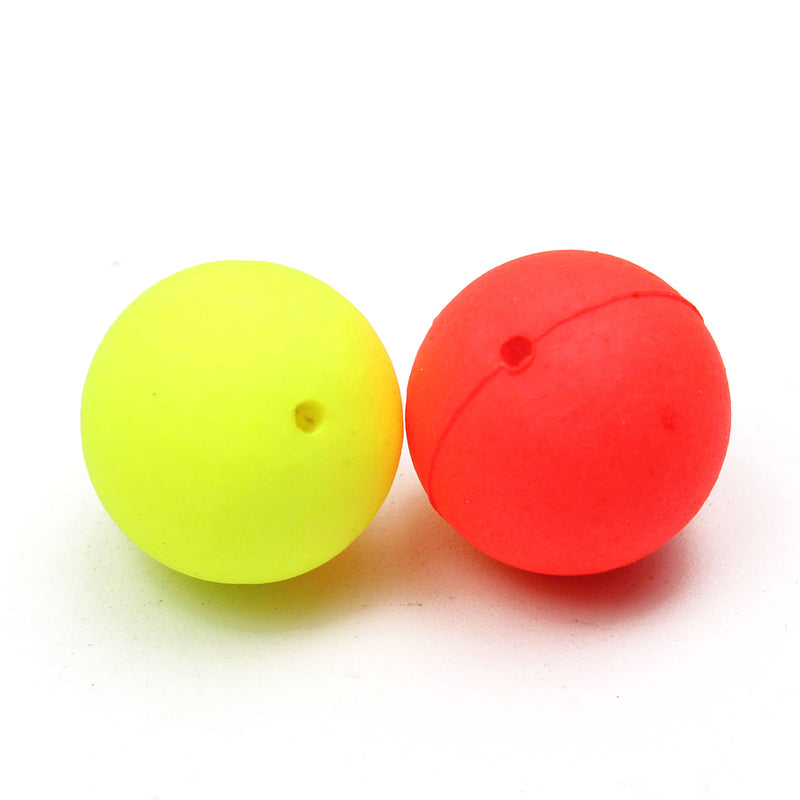 ZANLURE 30Pcs 12mm Round Tackles Flavor Feeder Beads Floating Fishing Lure Carp Baits