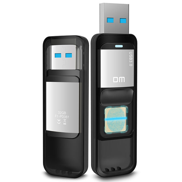 DM PD061 USB 3.0 Fingerprint Encryption U Disk Storage Device Flash Drive Pen Drive 32G/64G