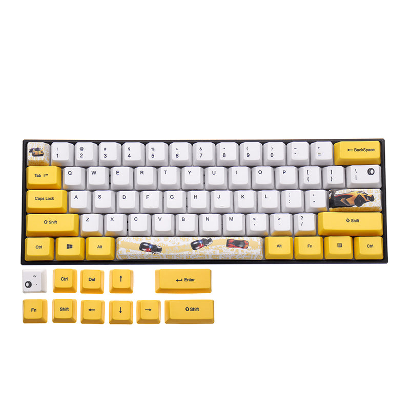 OEM Profile PBT Sublimation Motorcycle Keycap for 60% Anne pro 2 Royal Kludge RK61 Geek GK61 GK64 Mechanical Keyboard