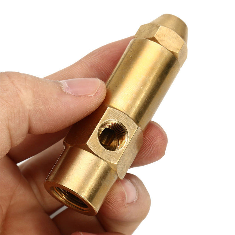 2mm Siphon Air Atomizing Nozzle Two-fluid Fuel Burner Nozzle