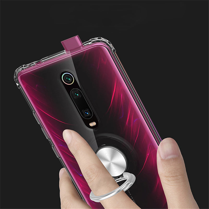 Bakeey Transparent With Ring Holder Soft TPU Protective Case For Xiaomi Mi9T /Xiaomi Mi 9T Pro / Xiaomi Redmi K20 / Redmi K20 PRO