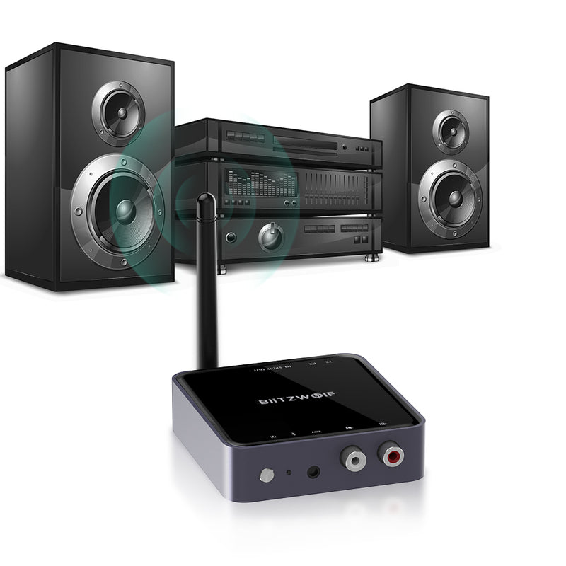 BlitzWolf BW-BR4 bluetooth V5.0 HD Music Receiver Transmitter Audio 2 in 1 Adapter