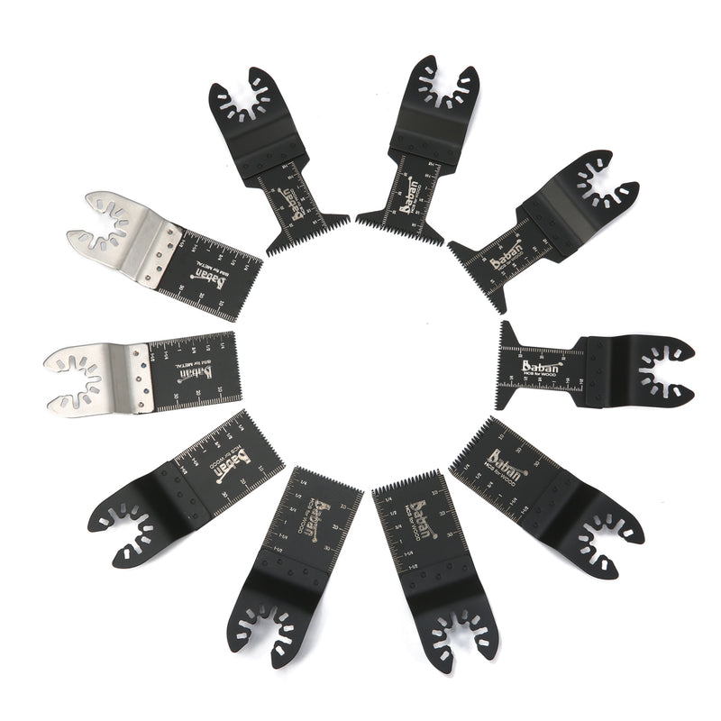 10pcs Oscillating Multitool Saw Blades for Fein Multimaster Makita Bosch Oscillating Tools