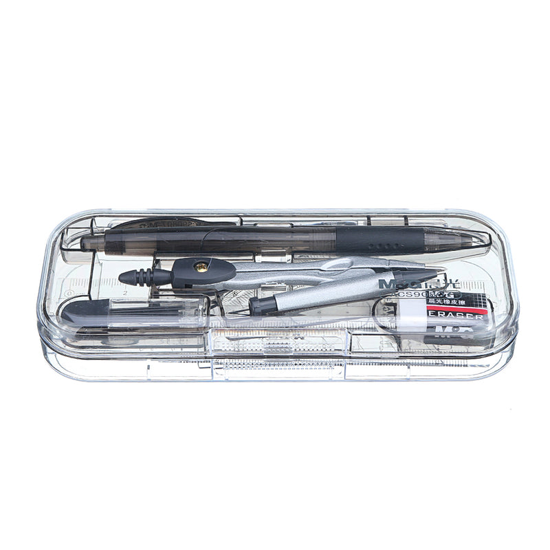 M&G ACS90807 Drawing Compass Set Compass Rule Plotter Stationery