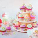 3 Tier Wedding Birthday Party Cake Cupcake Stand Dessert Display Lollipop Holder Cake Decorations