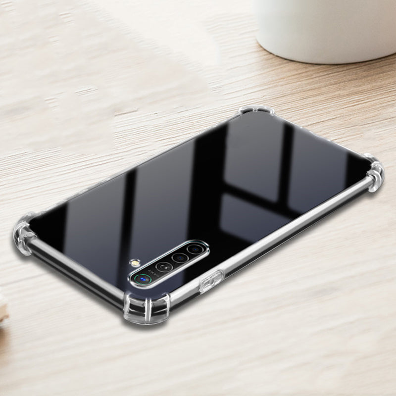 Bakeey OPPO Realme X2 / Realme XT Air Bag Bumper Shockproof Transparent Soft TPU Protective Case