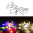 3M 20LED Battery Operated Snowflake Fairy String Light Christmas Wedding Holiday Festival Decor