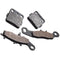 Front+Rear Brake Pads For Kawasaki KX100 Set Full Kit D1 D2 D3 D4 D5 2001-2009