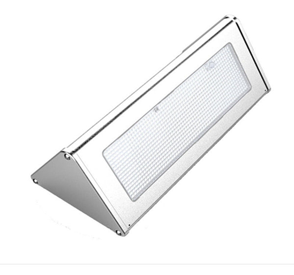 Solar 48 LED Radar Motion Sensor Wall Light Outdoor Waterproof Aluminum Alloy Security Lamp
