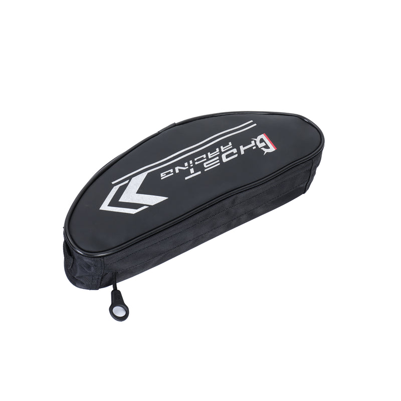 GHOST RACING Motorcycle Handlebar Crossbody Waist Bag Men Women Waterproof Fork Shoulder Travel Messenger Black Bag For Yamaha/Honda/Kawasaki/Suzuki/Ducati/KTM
