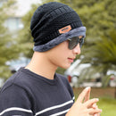 Outdoor Fleece Hat Riding Ski Windproof Knitting Caps Cycling Running Sport Mask Sport Warm Scarf