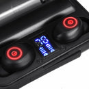F9-3 TWS bluetooth Bilateral Stereo Noise Reduction IPX5 Waterproof Earphone Headphones with Charging Case