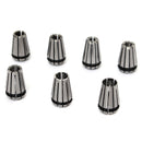 Machifit 7pcs ER11 1-7mm Spring Collet Chuck for CNC Milling Lathe Tool