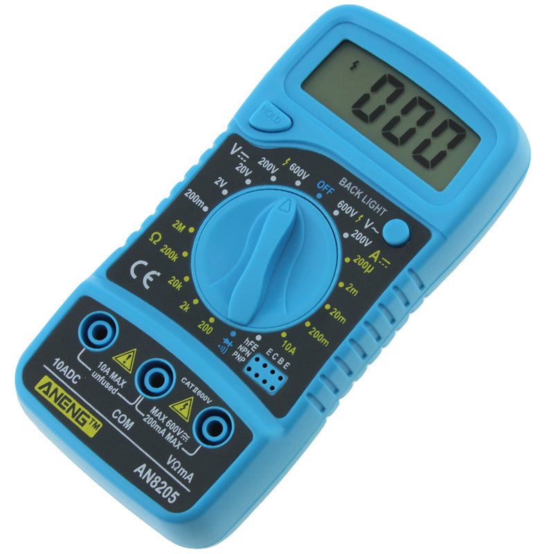 ANENG AN8205 Professional Digital Multimeter  AC/DC Ammeter Voltmeter Ohm Tester