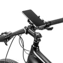 ROCKBROS Phone Width 55-95mm Adjustable Full Aluminium MTB Bicycle Phone Holder Motorcycle Support Anti-vibration GPS Mount
