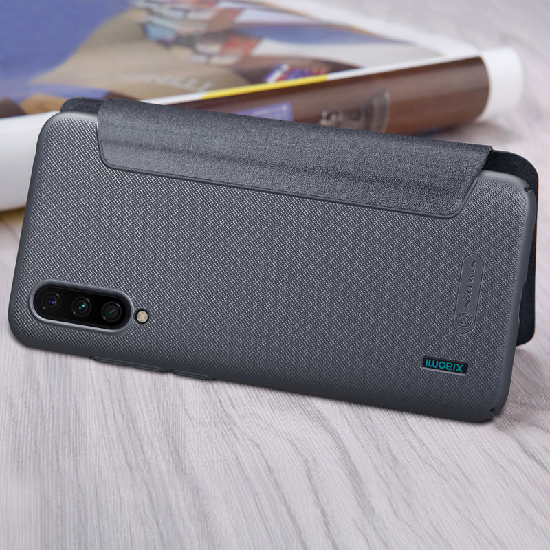 NILLKIN Flip Shock-proof Full Cover PU Leather Protective Case for Xiaomi Mi 9 lite  / Mi CC9