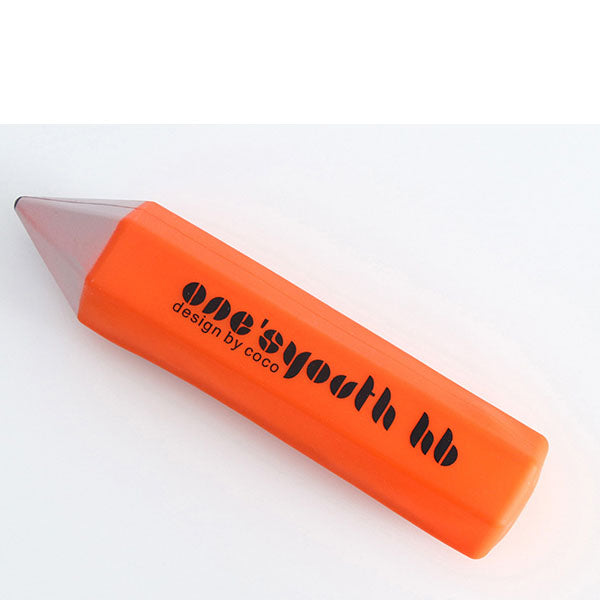 Creative New Pencil Pattern Silicone Pencil Case Creative Children's Cartoon Zipper Stationery Box