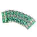 20pcs SOP14 SSOP14 TSSOP14 To DIP14 Pinboard SMD To DIP Adapter 0.65mm/1.27mm To 2.54mm DIP Pin Pitch PCB Board
