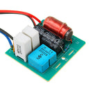 60W 2 Way 220UF Hi-Fi Audio Speaker Frequency Divider Speaker Audio Crossover Filters