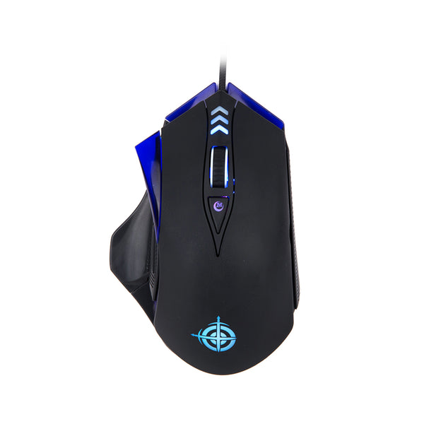 MAGIC REFINER MG4 6 Keys 4000 DPI USB Wired Optical Gaming Mouse Adjustable LED Backlit for PC Laptop