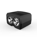 XANES DL05 1000LM 2XPE LED 1200mAh Battery 5-Mode IP65 Waterproof Mini Bike Head Light Power Disp
