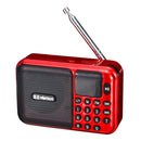 5V 3W Portable USB Radio FM MP3 Memory Card U-disk Speaker Player