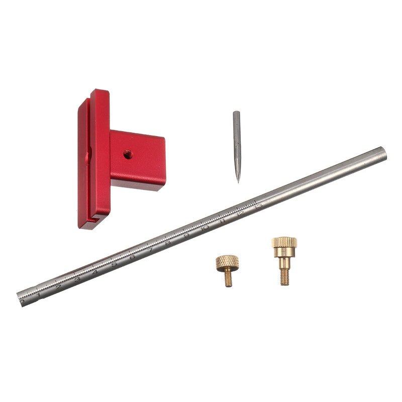 Aluminum Alloy Woodworking Linear Scriber Tool DIY Scribe Tool Pin Line Drawing Marking Tool