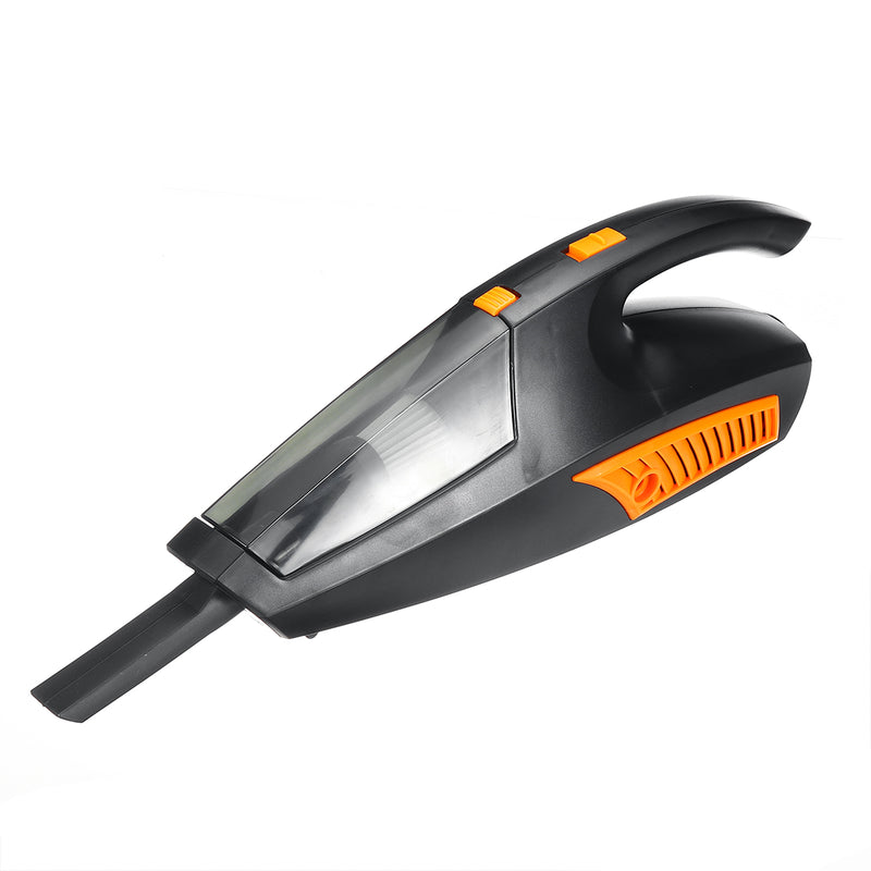 12V 120W LED Car Wireless Vacuum Cleaner Suction For Auto Mini Hand Held Wet & Dry Cleaning