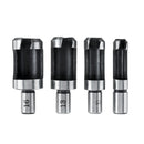 23 Pack Woodworking Chamfer Countersink Drill Bit 6pcs 1/4 Inch Hex 5 Flute 90 Degree Countersink Drill Bits 7pcs Three Pointed Countersink Drill Bit 8PCS Wood Plug Cutter Automatic Center Pin Punch