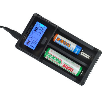 Viwipow ZH221C 2 Slot Digital Displays battery charger Ni-MH/Lithium ion Battery Charger
