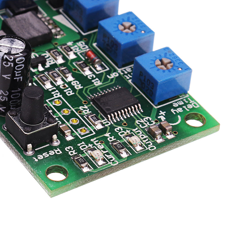 6V12V24V10A DC Motor Overcurrent Protector Block Up Overload Protector Module