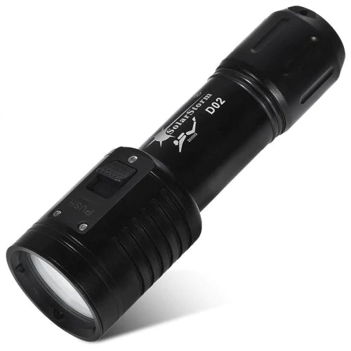 Solarstorm D02 XPG2+XPE Red Light LED 900 Lumen 3 Modes Professional Diving LED Flashlight 18650/26650 Led Torch
