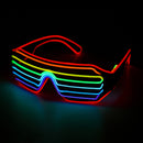 4 Modes LED Glow EL Glasses Party Flashing Festival Neon Wire Bar Party Light Up Goggles