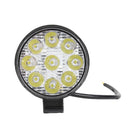 9V-85V 27W LED Work Light Waterproof Headlight White/ White Blue Light Round Fog Lamp Car Motorcycle