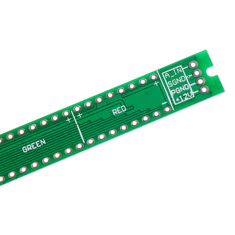 DIY 32 LED Music Electrical Level Indicator VU Meter Audio Level Meter Kit For Amplifier Board Adjustable Light Speed Board AGC Mode