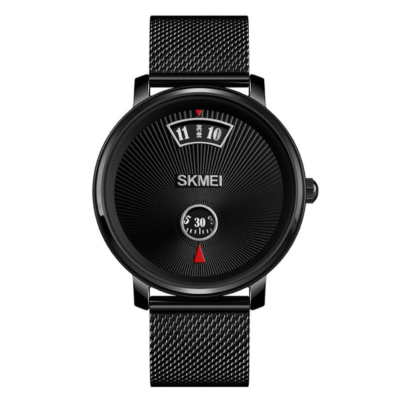 SKMEI 1490 Fashion Men Watch Waterproof Creative Dial Display Quartz Watch