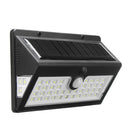 44LED Solar Powered PIR Motion Wall Security Light Garden Outdoor Lamp Wateproof
