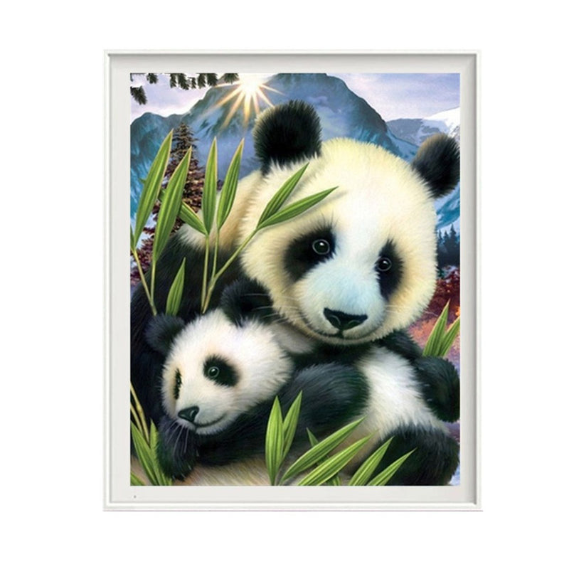 5D Diamond Painting Panda Painting Home Decorations Love Animal DIY Family Handwork