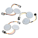 2 Inch Bullet Style 1157 Turn Signal Lights LED Panel For Harley