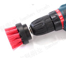3Pcs Yellow/Red/Blue Drill Cleaning Brush Tub Cleaner Tile Grout Power Scrubber Combo Kit
