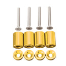 6mm Racing 1inch Billet Hood Vent Spacer Riser Kits For Car Auto Turbo Engine Motor