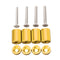 6mm Racing 1inch Billet Hood Vent Spacer Riser Kits For Car Auto Turbo Engine Motor